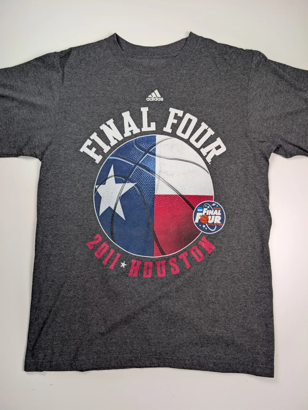Adidas 2011 NCAA Final Four Houston T Shirt Mens M UConn Butler Kentucky VCU